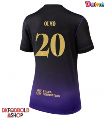 Barcelona Dani Olmo #20 Udebanetrøje Dame 2026-27 Kort ærmer Barcelona Dani Olmo #20 Udebanetrøje Dame 2026-27 Kort ærmer